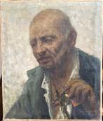 Eugenio Scorzelli (1890-1958) - Anziano con Crocifisso