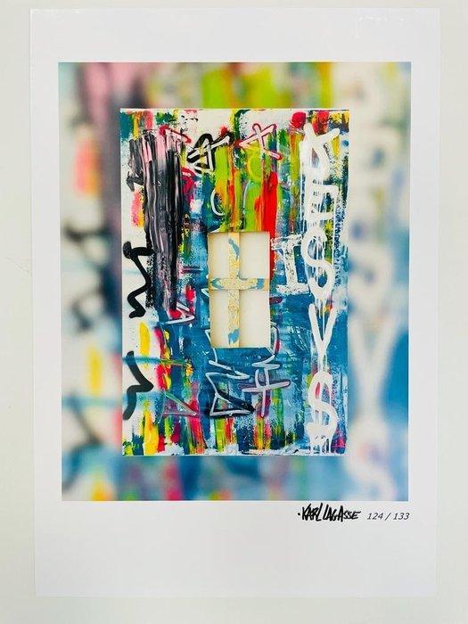 Karl Lagasse - Lithographie Jesus is Lord (Très rare) Vendu, Antiek en Kunst, Kunst | Designobjecten