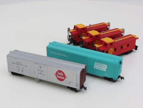 Schaal H0 Bachmann USA set 160502+76036+ 9996289(3x)  #610, Hobby & Loisirs créatifs, Trains miniatures | HO, Enlèvement ou Envoi