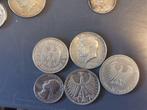 Wereld. 1.2 kg, Lot of different silver coins.. different, Postzegels en Munten
