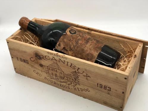 1 x Jeroboam (3ltr) Chateau Carcannieux 1983 in OWC (rood), Verzamelen, Wijnen, Frankrijk, Rode wijn, Nieuw, Ophalen of Verzenden