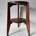 Amsterdamse School - Bijzettafel - Hout - Piëdestal, Antiek en Kunst