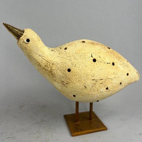 Ewa Budzowska - The bird - big - decorated by 24 carat gold, Antiek en Kunst, Kunst | Schilderijen | Modern