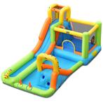 2dekans | Coast 8-in-1 Opblaasbaar Waterpark met 2 Glijbanen, Tuin en Terras, Ophalen of Verzenden, Nieuw