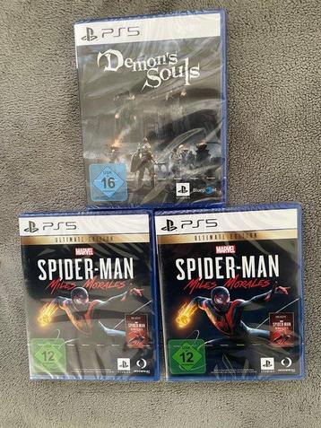 Sony - Playstation 5 (PS5) - 3 Brand New Games - Videogame -