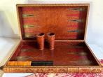 Bordspel - Box in Decorative Leather French Books - Hout