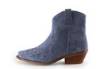 Manfield Cowboy laarzen in maat 38 Blauw | 5% korting, Kleding | Dames, Schoenen, Zo goed als nieuw, Manfield, Verzenden, Blauw