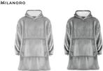 Tweedekans | Milanoro - Ultrazacht hoodie deken -, Huis en Inrichting, Ophalen of Verzenden, Nieuw