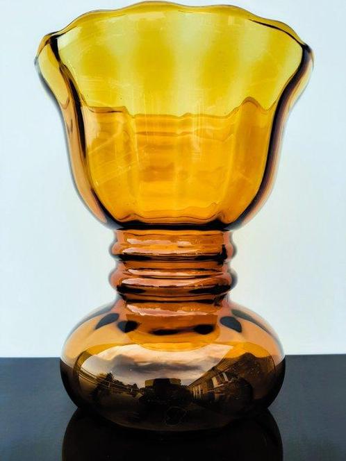 Verrerie Doyen - Vaas - Floralies art deco - Glas, Antiek en Kunst, Kunst | Designobjecten