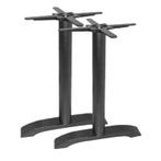 Tafelpotenset | Gietijzer | Zwart | 2 Stuks | 740x720(h)mm, Verzenden, Nieuw in verpakking