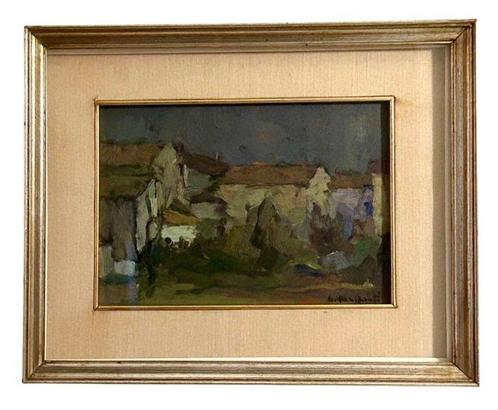 Giacomo Malfanti (1907-1998) - Case di sera, Antiek en Kunst, Kunst | Schilderijen | Klassiek