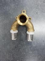 Dubbele Muurplaat U-vorm 180 graden 16x2-1/2-16x2, Ophalen of Verzenden, Nieuw