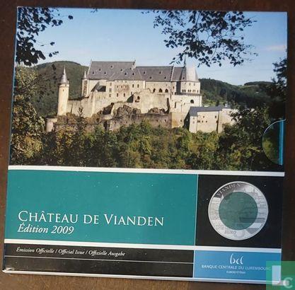 Luxemburg 5 euro 2009 (PROOF) Château de Vianden, Postzegels en Munten, Munten | Europa | Euromunten, Losse munt, 5 euro, Goud
