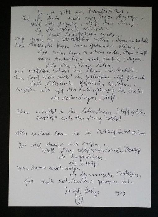 Joseph Beuys (1921-1986) - James Joyce - black notebooks, Antiek en Kunst, Antiek | Overige Antiek