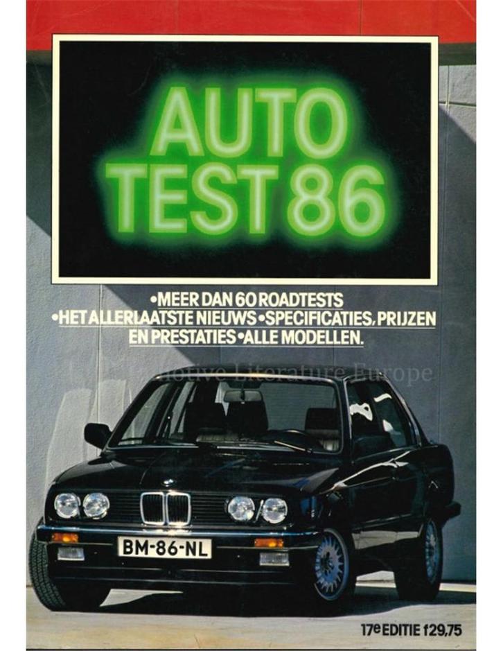 1986 AUTOTEST JAARBOEK NEDERLANDS, Boeken, Auto's | Boeken, Ophalen of Verzenden