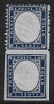 Koninkrijk Italië 1862/2023 - 20 cents indigo with purplish