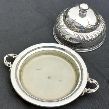 Cloche en verre - George Wish of Sheffield - Plaqué(e)