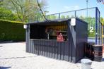 Container bar - openslaande luifel voor uitgifte | Bel Snel!