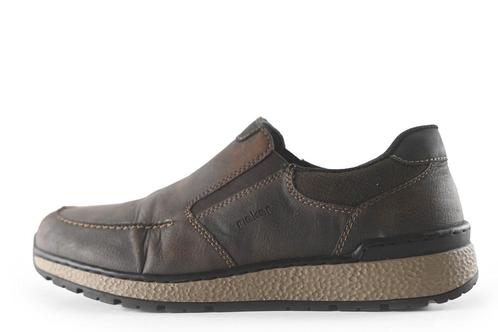 Rieker Instappers in maat 44 Bruin | 5% extra korting, Kleding | Heren, Schoenen, Bruin, Zo goed als nieuw, Overige typen, Verzenden