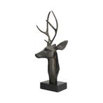 sculptuur, Deer bust - 58 cm - Aluminium, Marmer, Diversen, Kerst, Nieuw
