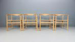 PP Møbler - Hans J. Wegner - Chaise de salle à manger (4) -, Antiquités & Art