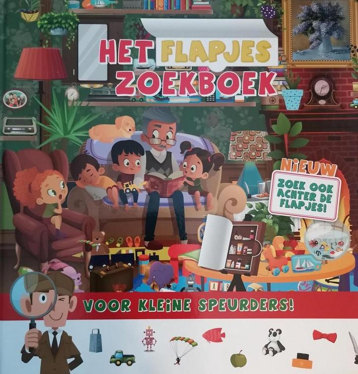 Het flapjes boek voor kleine speurders! Boek 3 8712459107422, Boeken, Kunst en Cultuur | Beeldend, Gelezen, Verzenden