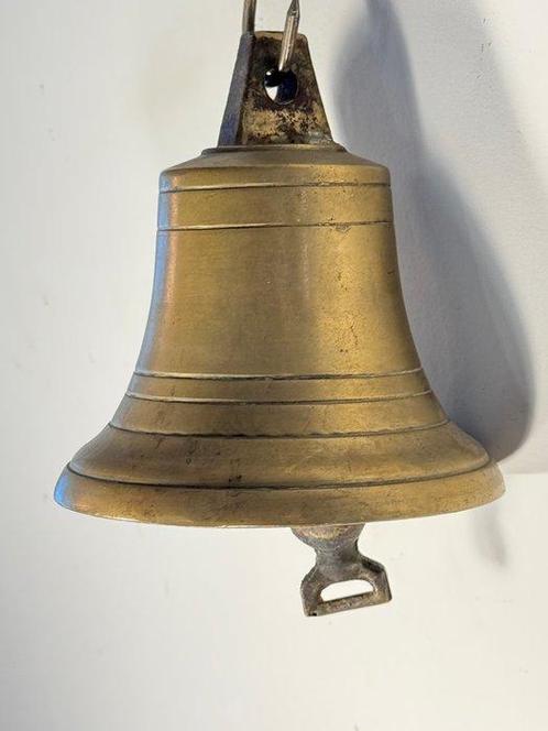 Scheepsbel - Brons - Scheeps- of schoolkap, Antiek en Kunst, Antiek | Overige Antiek