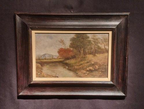 Italiaanse school (XX) - Veduta di campagna, Antiek en Kunst, Kunst | Schilderijen | Klassiek