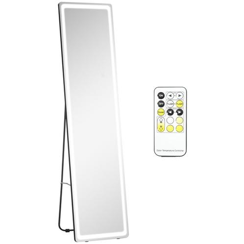 Spiegel - LuxeGlow - met LED-verlichting - make-up - zilver, Huis en Inrichting, Woonaccessoires | Spiegels, Nieuw, Ophalen of Verzenden