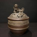 Brûleur dencens - Bronze, Antiquités & Art