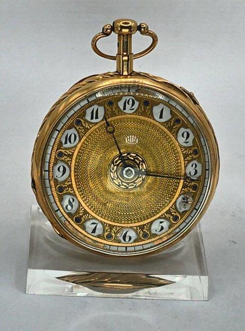 Breguet et Fils - Paris - 18K Spindeluhr - Quarter Repeater, Handtassen en Accessoires, Horloges | Heren
