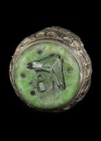 Style islamique ottoman/bedouin métal argenté Bague avec