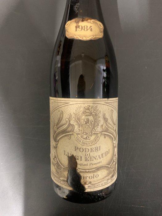 1984 Luigi Einaudi - Barolo - 6 Flessen (0.72L), Verzamelen, Wijnen
