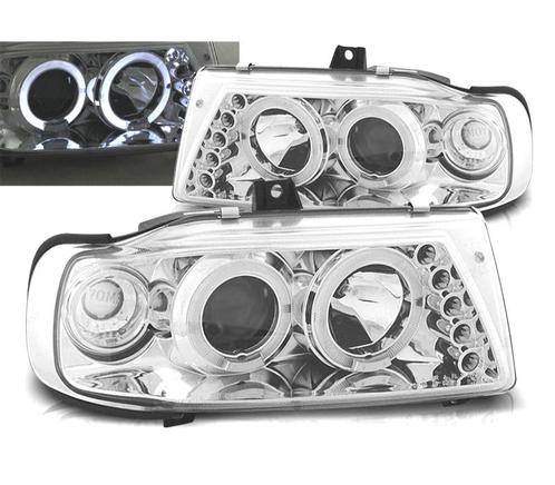 Phares Pour Seat Ibiza Et Cordoba 6K 93-99 Angel Eyes Fond C, Auto-onderdelen, Verlichting, Verzenden