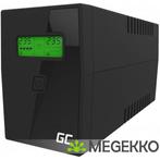 Green Cell UPS01LCD UPS Line-interactive 600 VA 360 W 2, Informatique & Logiciels, Alimentations de secours (UPS), Verzenden