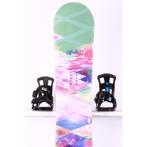 155 dames snowboard K2 ECO LITE, green/pink, FLAT, Sport en Fitness, Verzenden, Gebruikt, Board