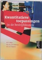 Kwantitatieve toepassingen in de bedrijfskunde 9789001110017, A. Buijs, E.T. Thijssen, Zo goed als nieuw, Verzenden