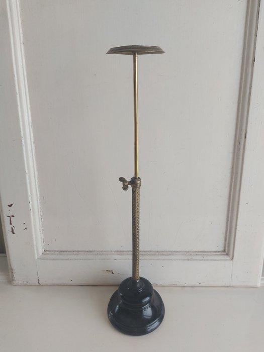 Art-deco - Hoedenstandaard (2) - Art-deco - Koper en glas -, Antiek en Kunst, Kunst | Designobjecten