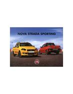 2010 FIAT NOVO STRADA SPORTING LEAFLET BRAZILIAANS, Boeken, Ophalen of Verzenden, Nieuw
