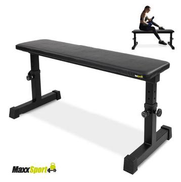 MaxxSport Halterbank - Trainingsbank - 110 x 45cm (Huis) beschikbaar voor biedingen