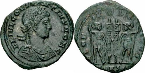 Roemisches Kaiserreich Constantius Ii Follis Constantinop..., Timbres & Monnaies, Monnaies & Billets de banque | Collections, Envoi
