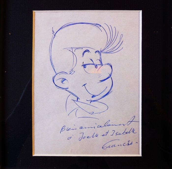 Francis - Marc Lebut - 1 Oorspronkelijk gesigneerd tekening, Boeken, Stripverhalen