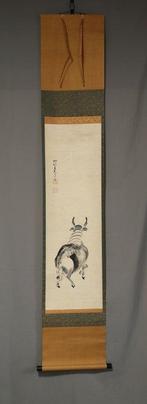 Finding the Ox, met handtekening T Bunrei,  - Papier -, Antiek en Kunst