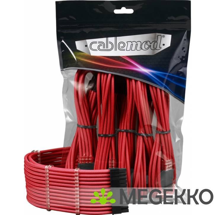 Cablemod PRO ModMesh Cable Extension Kit Rood, Computers en Software, Overige Computers en Software, Nieuw, Verzenden