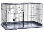 Kattenbench - 100 x 65 x 60 cm - Veiligheidsslot - Zwart, Verzenden, Nieuw