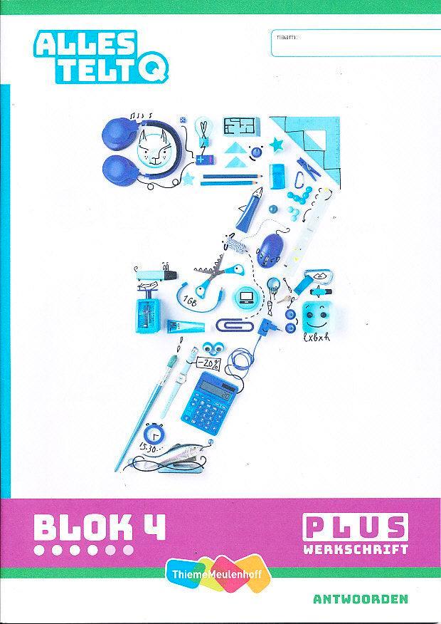 Alles Telt Q Antwoorden Werkschrift Plus blok 5 groep 7, Boeken, Schoolboeken, Verzenden