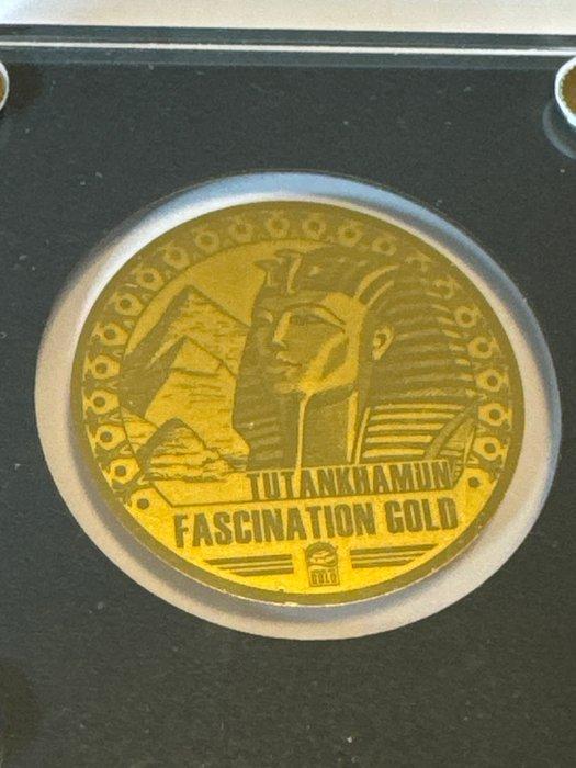 Congo. 100 Francs ND Tutankhamun, 1/200 Oz (.999) (Zonder, Postzegels en Munten, Munten | Europa | Niet-Euromunten