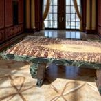 Middentafel - Marmo Rosso & Marmo Verde - salontafel