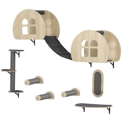Kattenklimset - Klimset - Sisalpalen – Platform - Grijs, Dieren en Toebehoren, Katten-accessoires, Nieuw, Ophalen of Verzenden