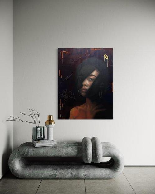 Hiones (XX-XXI) - Living Shadow (U.V. Effects), Antiek en Kunst, Kunst | Schilderijen | Modern